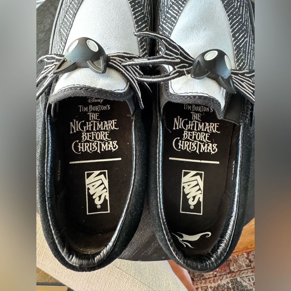 Jack Skellington Limited Edition Slip Ons - Picture 9 of 12